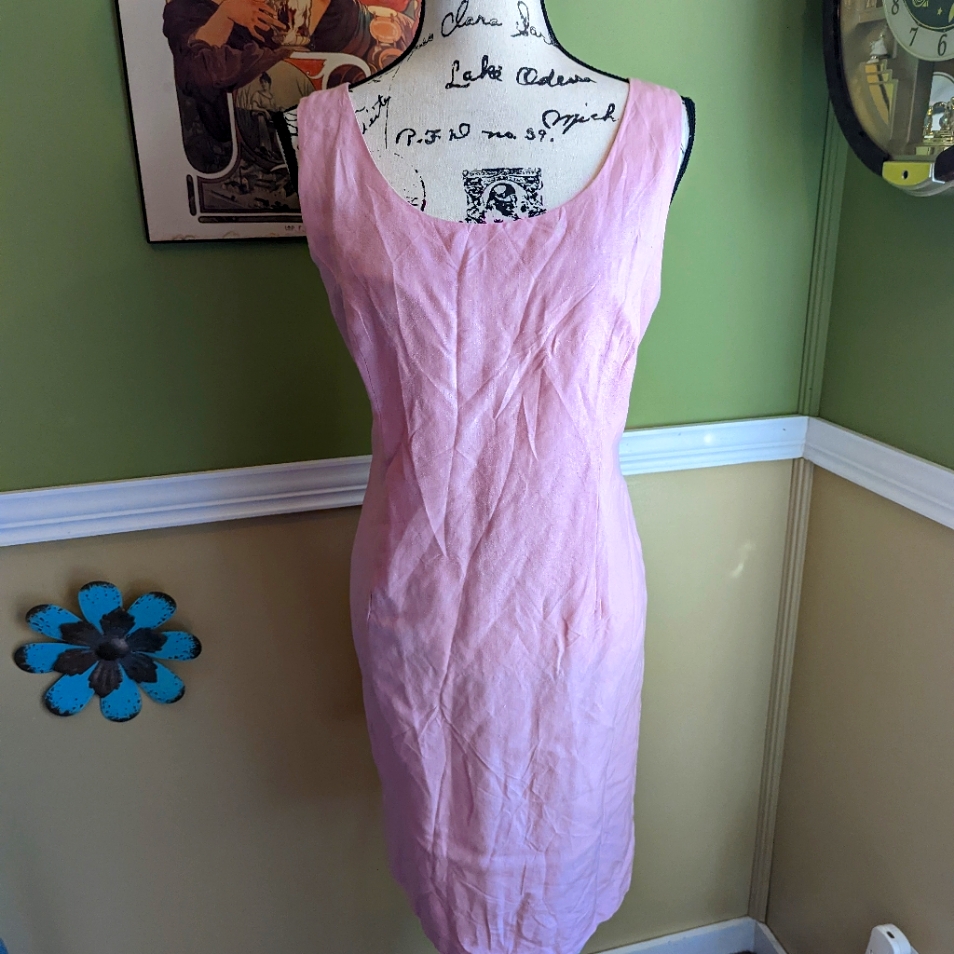 Jessica Howard Linen Blend Dress